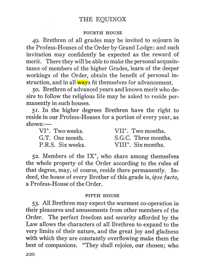Original scan of The Equinox (Volume III, Number I), PDF page 234