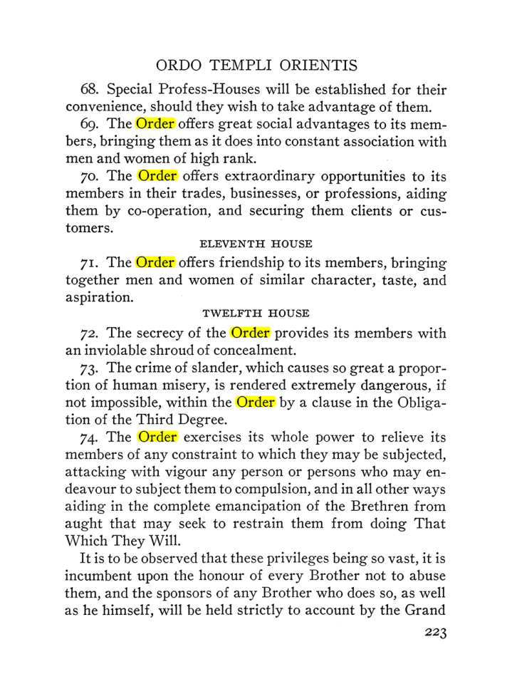 Original scan of The Equinox (Volume III, Number I), PDF page 237