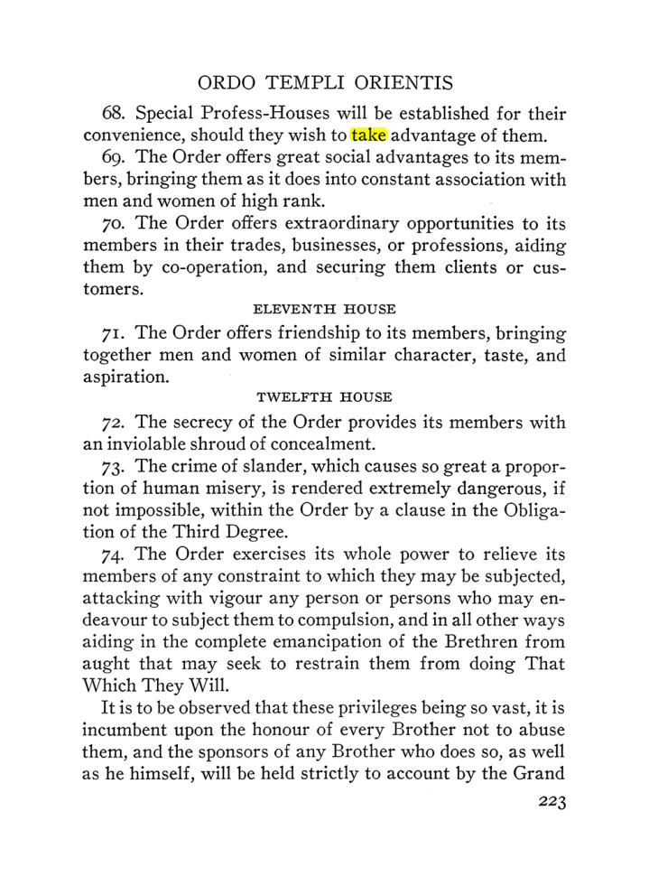 Original scan of The Equinox (Volume III, Number I), PDF page 237