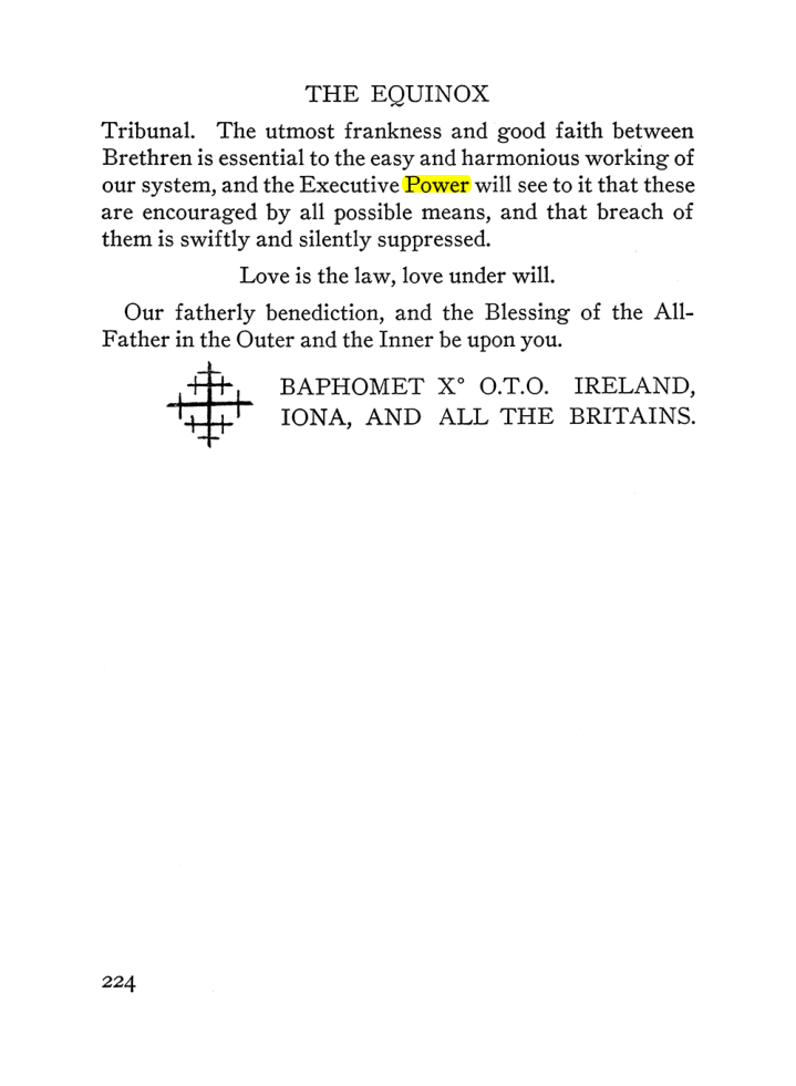 Original scan of The Equinox (Volume III, Number I), PDF page 238