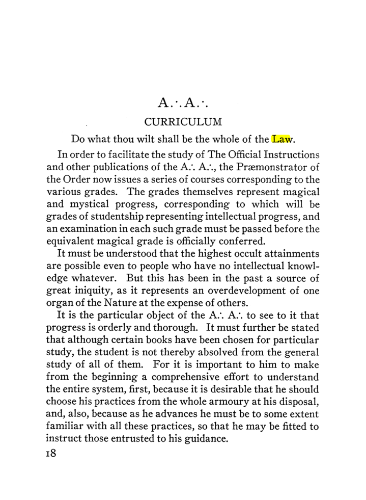 Original scan of The Equinox (Volume III, Number I), PDF page 24