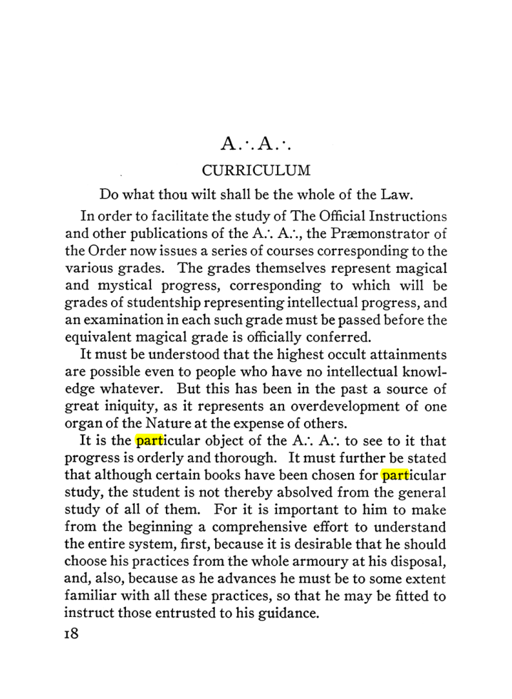 Original scan of The Equinox (Volume III, Number I), PDF page 24