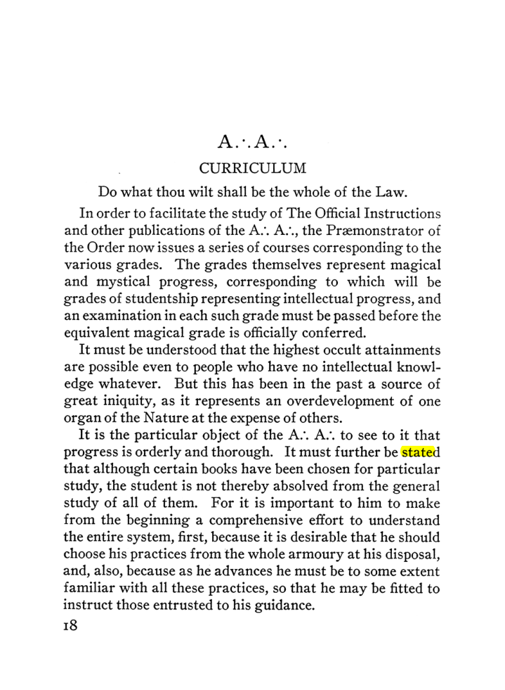 Original scan of The Equinox (Volume III, Number I), PDF page 24