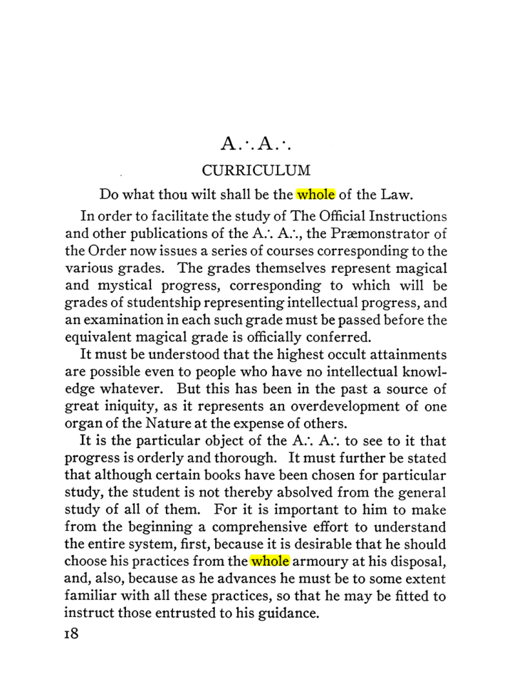 Original scan of The Equinox (Volume III, Number I), PDF page 24