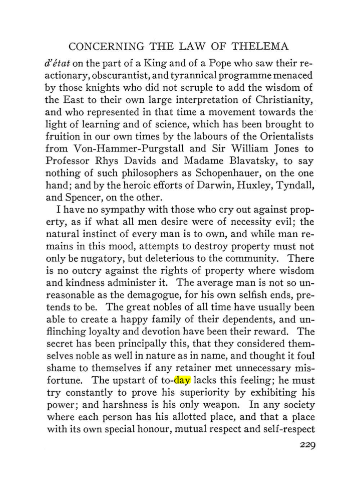 Original scan of The Equinox (Volume III, Number I), PDF page 243