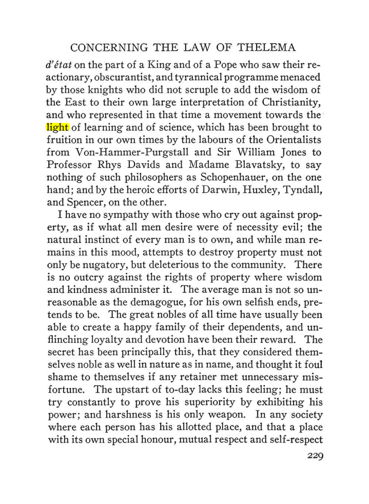Original scan of The Equinox (Volume III, Number I), PDF page 243
