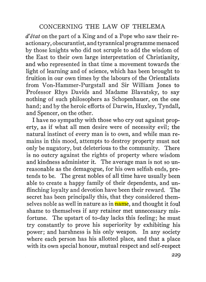 Original scan of The Equinox (Volume III, Number I), PDF page 243