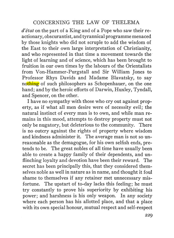 Original scan of The Equinox (Volume III, Number I), PDF page 243