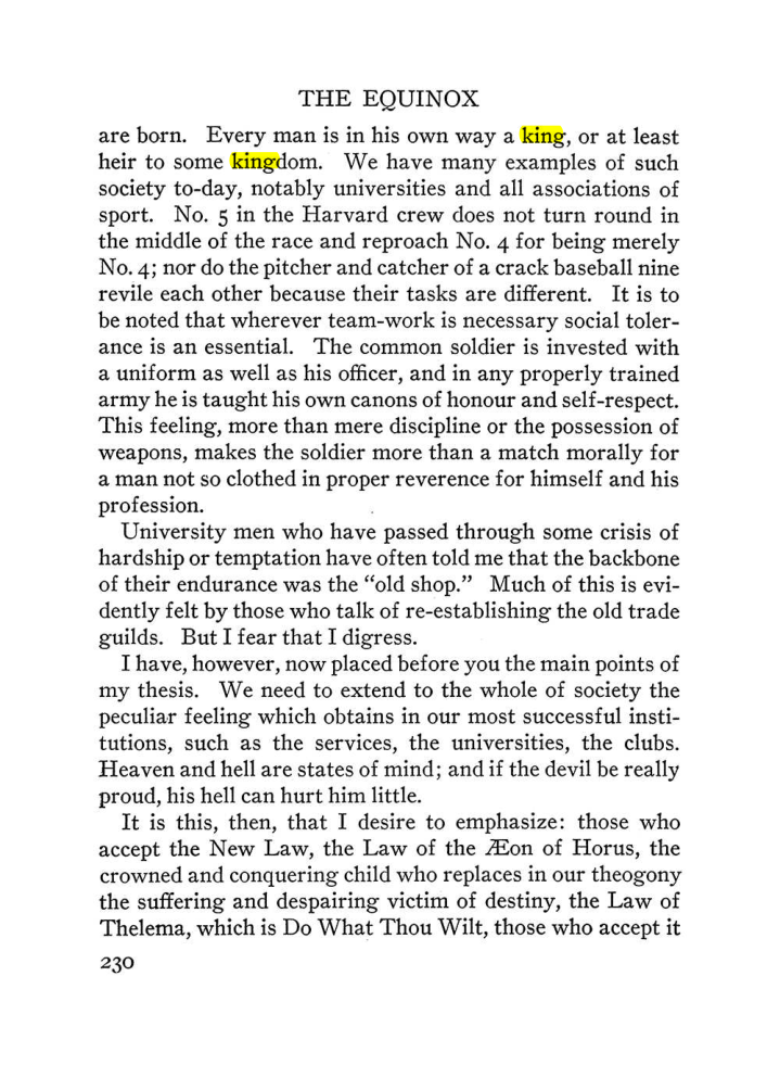 Original scan of The Equinox (Volume III, Number I), PDF page 244