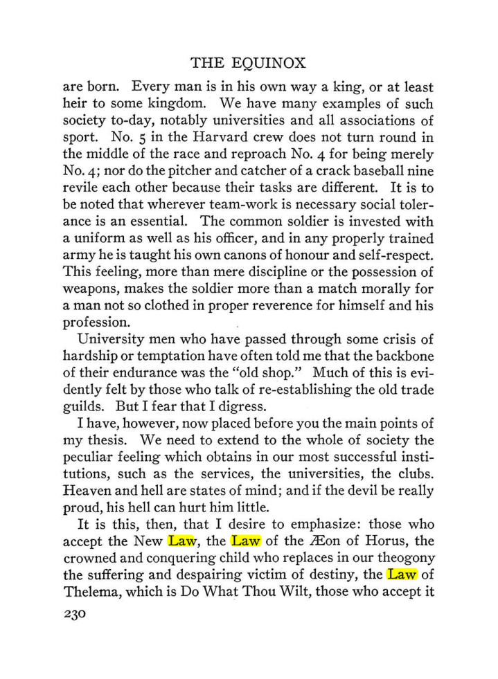 Original scan of The Equinox (Volume III, Number I), PDF page 244