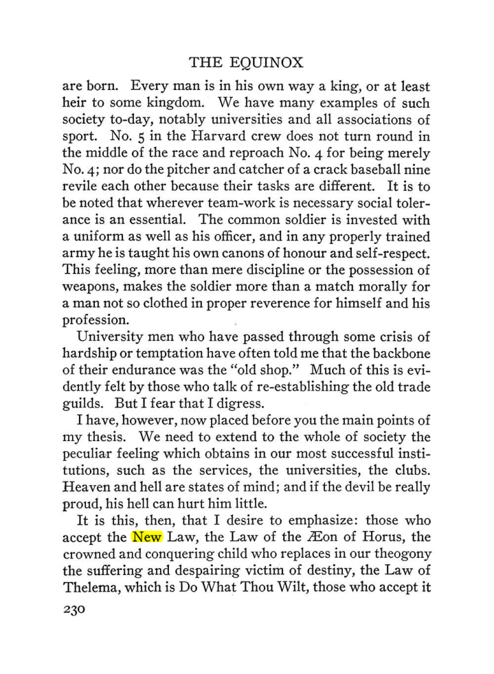 Original scan of The Equinox (Volume III, Number I), PDF page 244