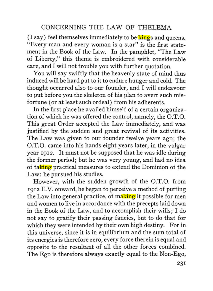 Original scan of The Equinox (Volume III, Number I), PDF page 245