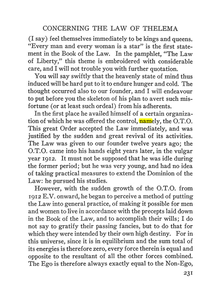Original scan of The Equinox (Volume III, Number I), PDF page 245