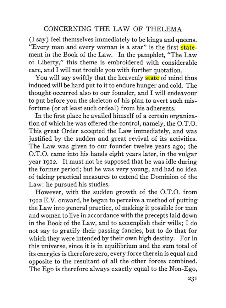 Original scan of The Equinox (Volume III, Number I), PDF page 245