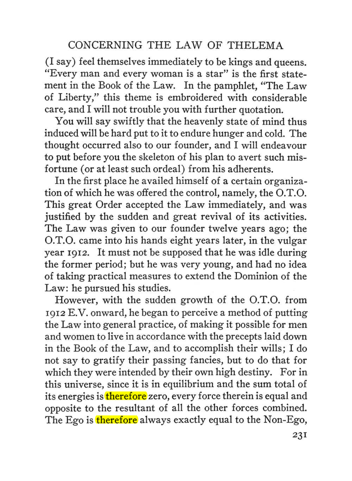 Original scan of The Equinox (Volume III, Number I), PDF page 245