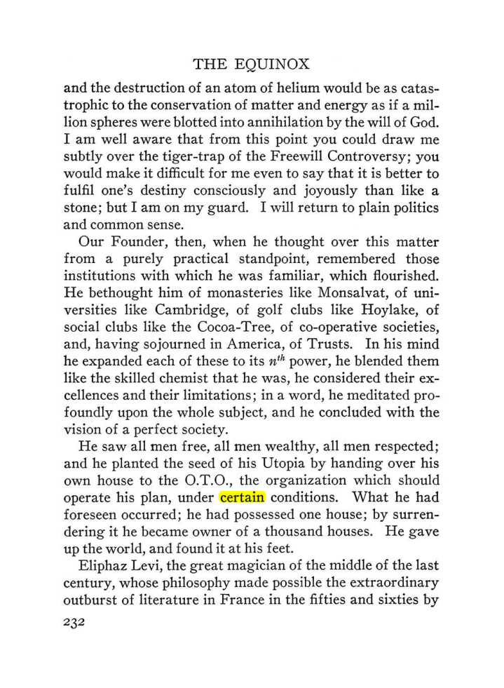 Original scan of The Equinox (Volume III, Number I), PDF page 246