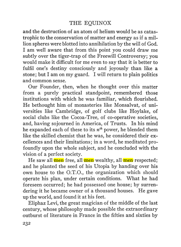 Original scan of The Equinox (Volume III, Number I), PDF page 246