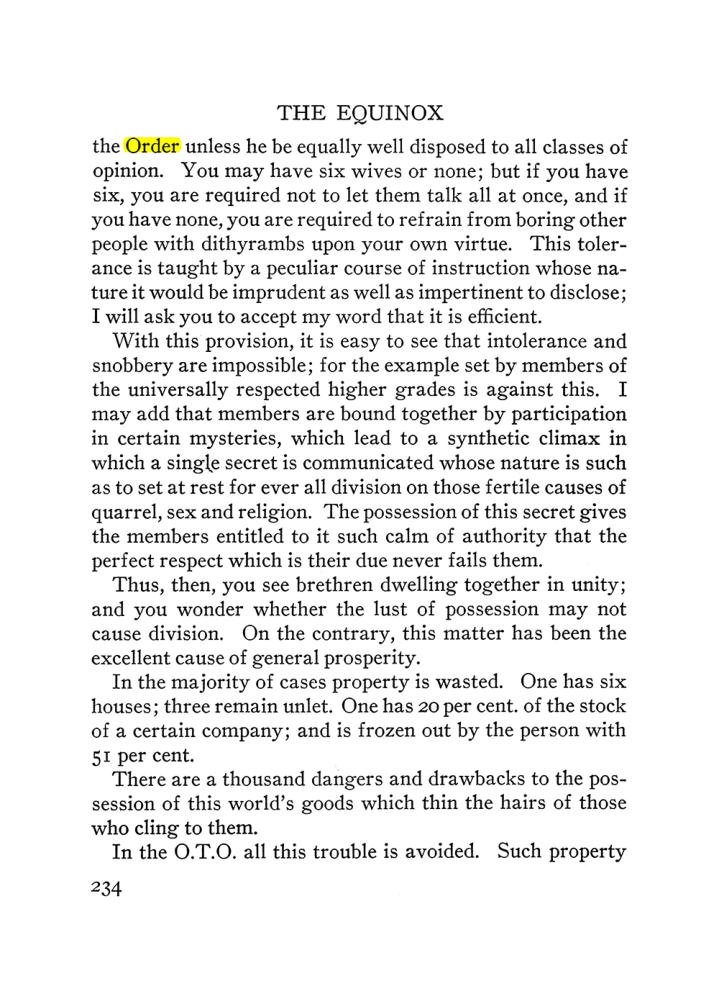 Original scan of The Equinox (Volume III, Number I), PDF page 248