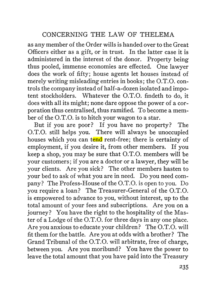 Original scan of The Equinox (Volume III, Number I), PDF page 249