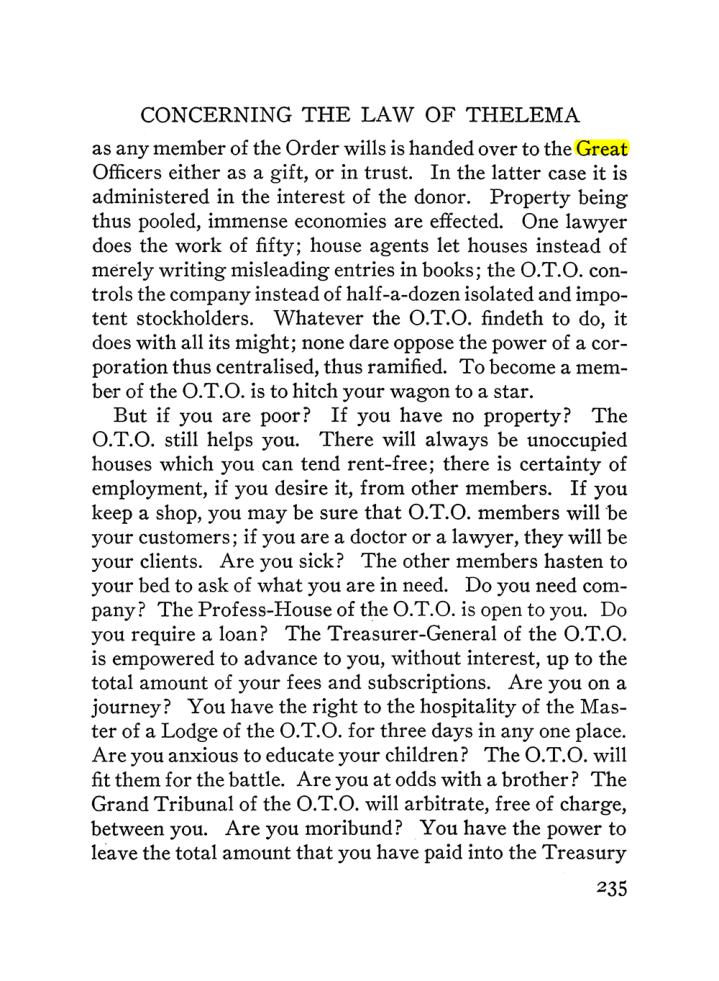 Original scan of The Equinox (Volume III, Number I), PDF page 249