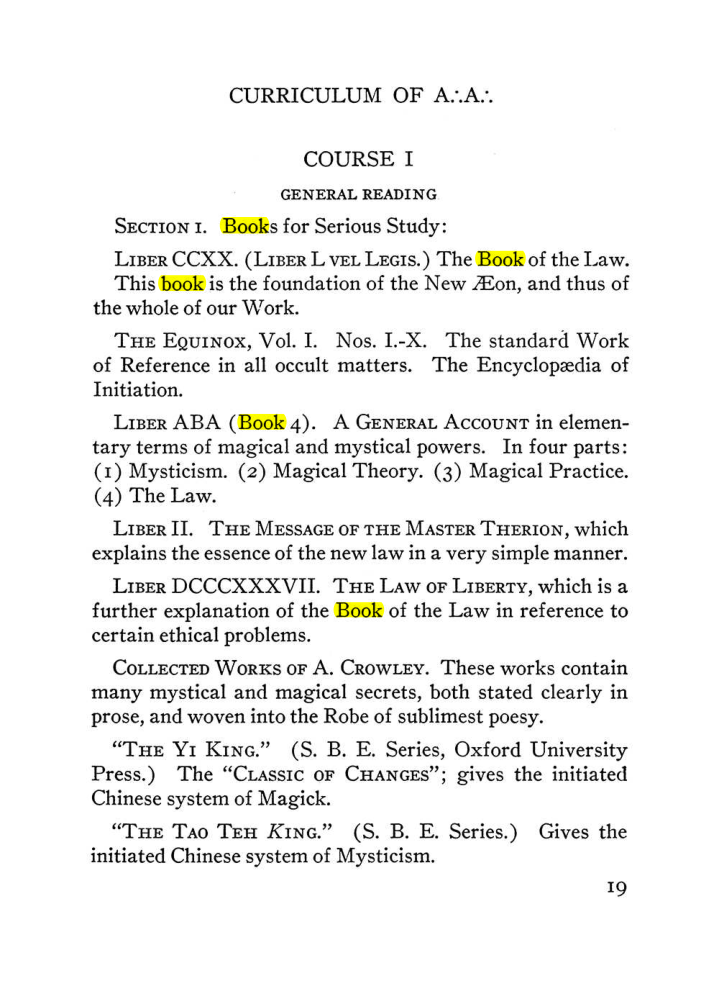 Original scan of The Equinox (Volume III, Number I), PDF page 25