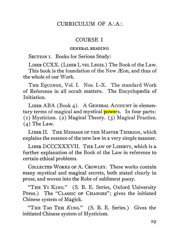 Original scan of The Equinox (Volume III, Number I), PDF page 25