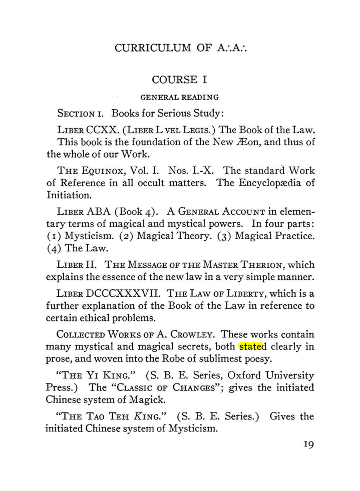 Original scan of The Equinox (Volume III, Number I), PDF page 25