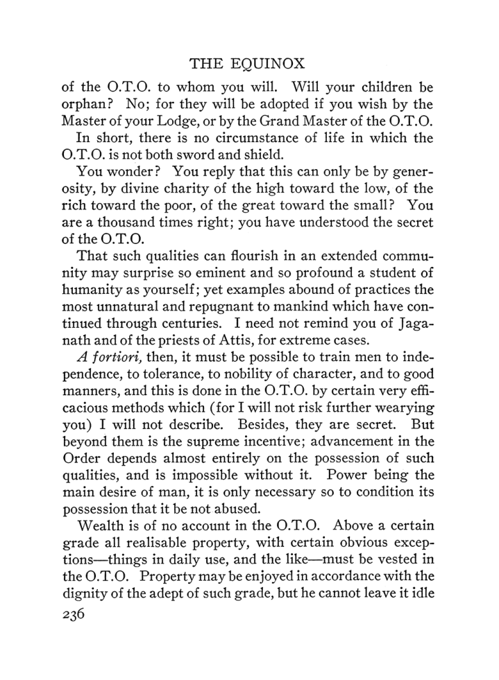 Original scan of The Equinox (Volume III, Number I), PDF page 250