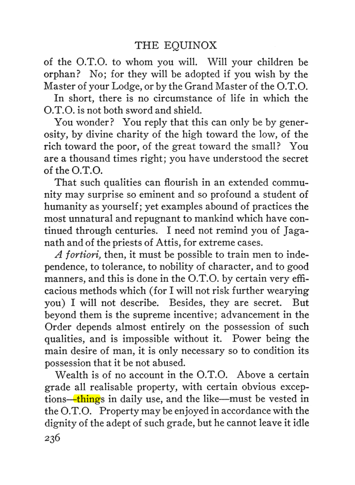 Original scan of The Equinox (Volume III, Number I), PDF page 250