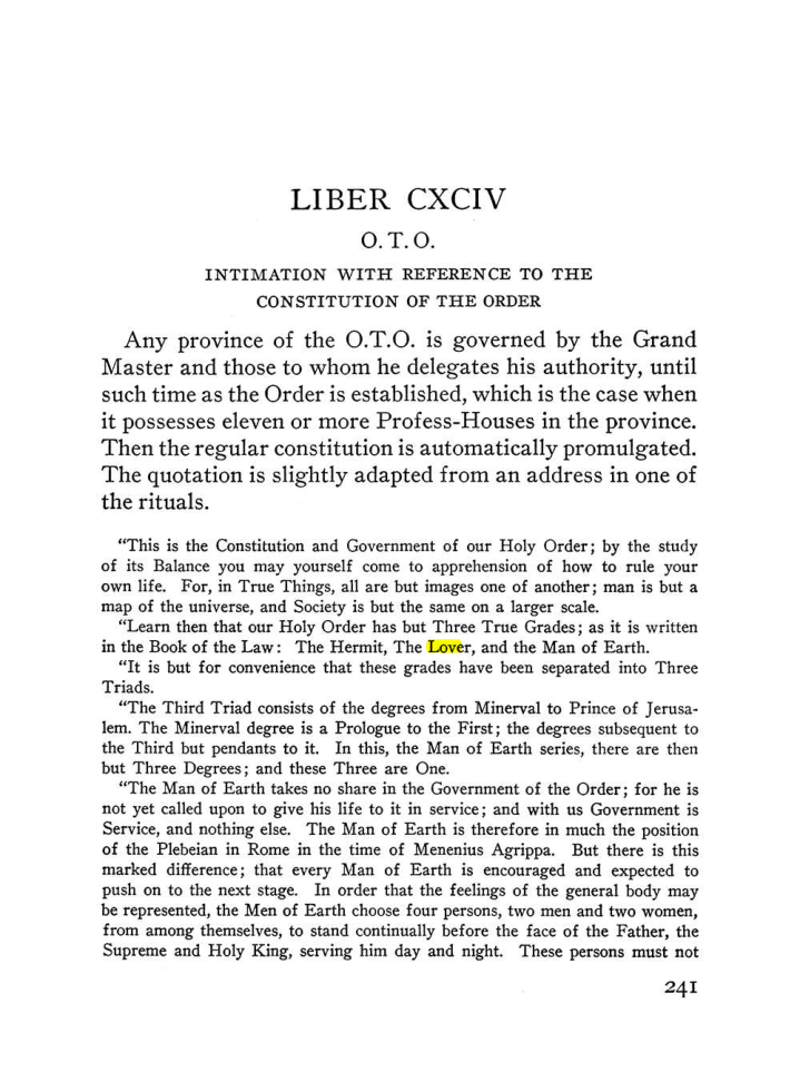 Original scan of The Equinox (Volume III, Number I), PDF page 255
