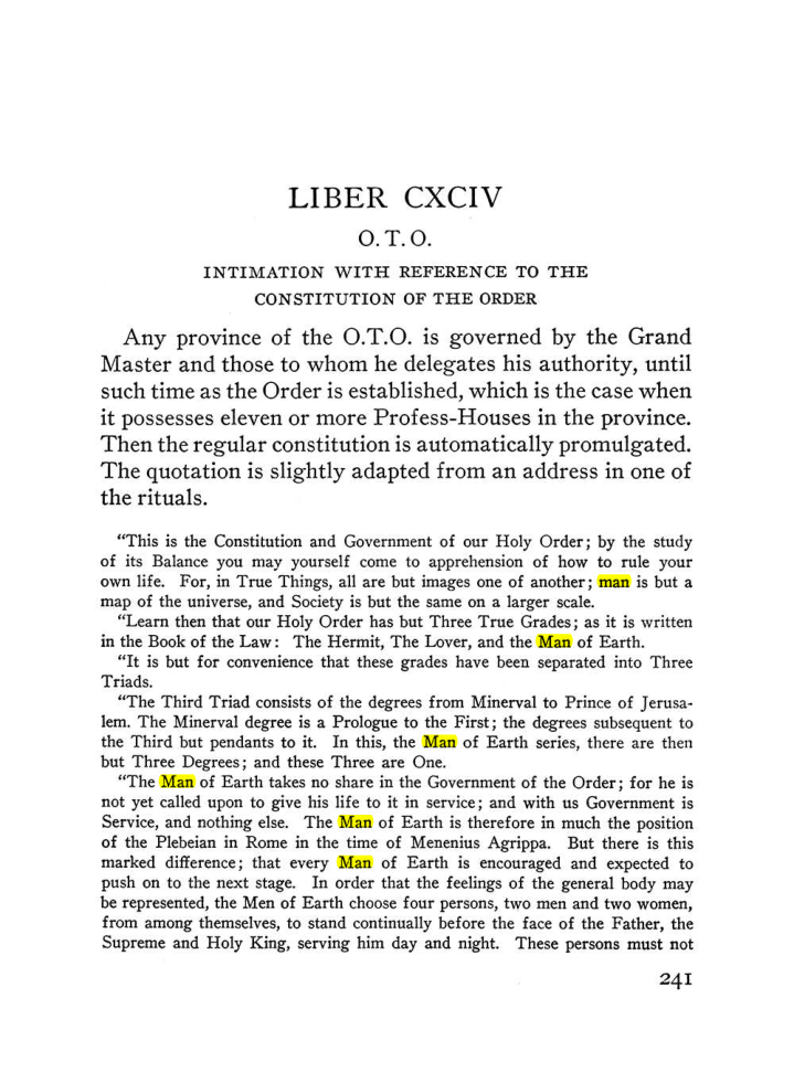 Original scan of The Equinox (Volume III, Number I), PDF page 255