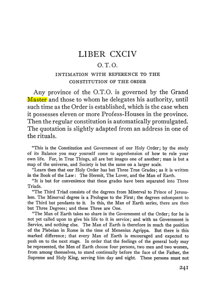 Original scan of The Equinox (Volume III, Number I), PDF page 255