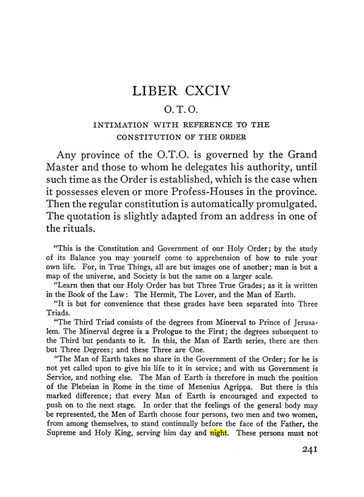 Original scan of The Equinox (Volume III, Number I), PDF page 255