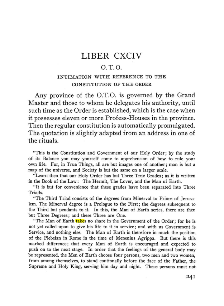 Original scan of The Equinox (Volume III, Number I), PDF page 255