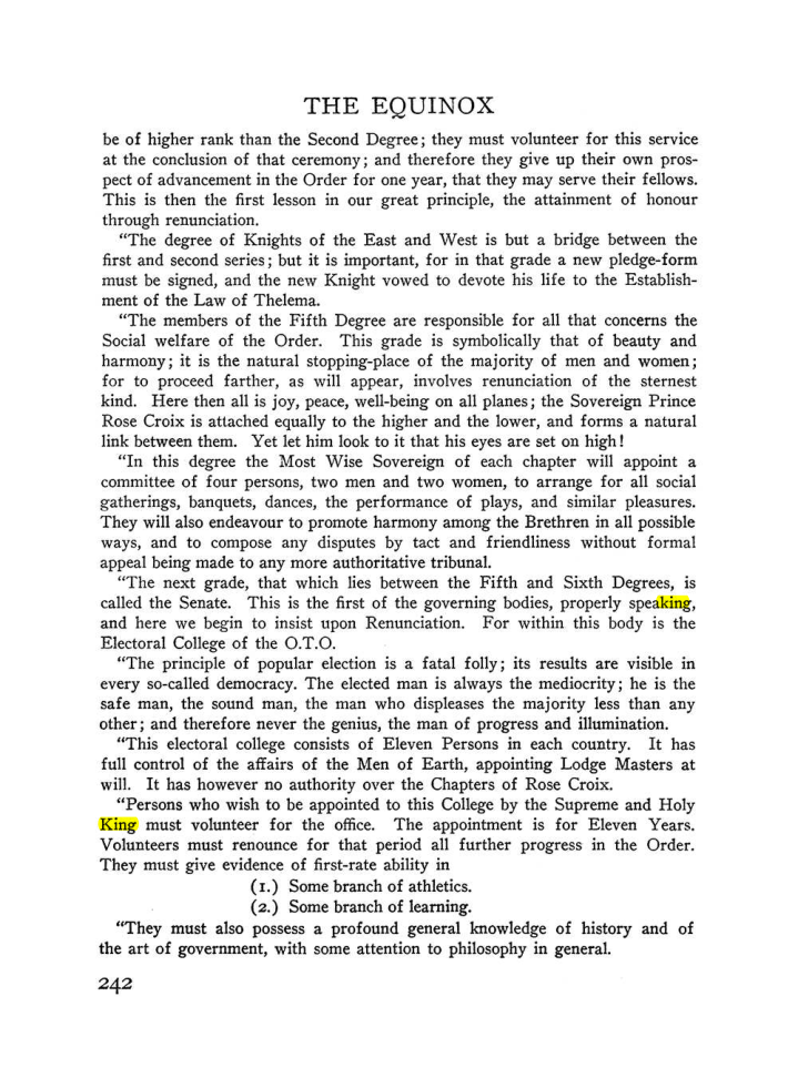 Original scan of The Equinox (Volume III, Number I), PDF page 256