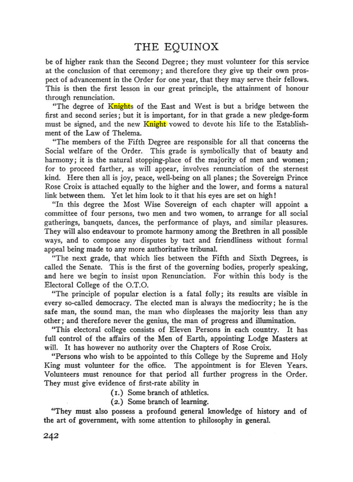 Original scan of The Equinox (Volume III, Number I), PDF page 256