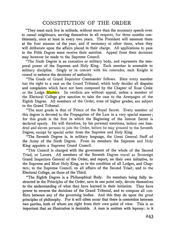 Original scan of The Equinox (Volume III, Number I), PDF page 257