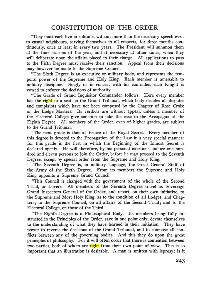 Original scan of The Equinox (Volume III, Number I), PDF page 257