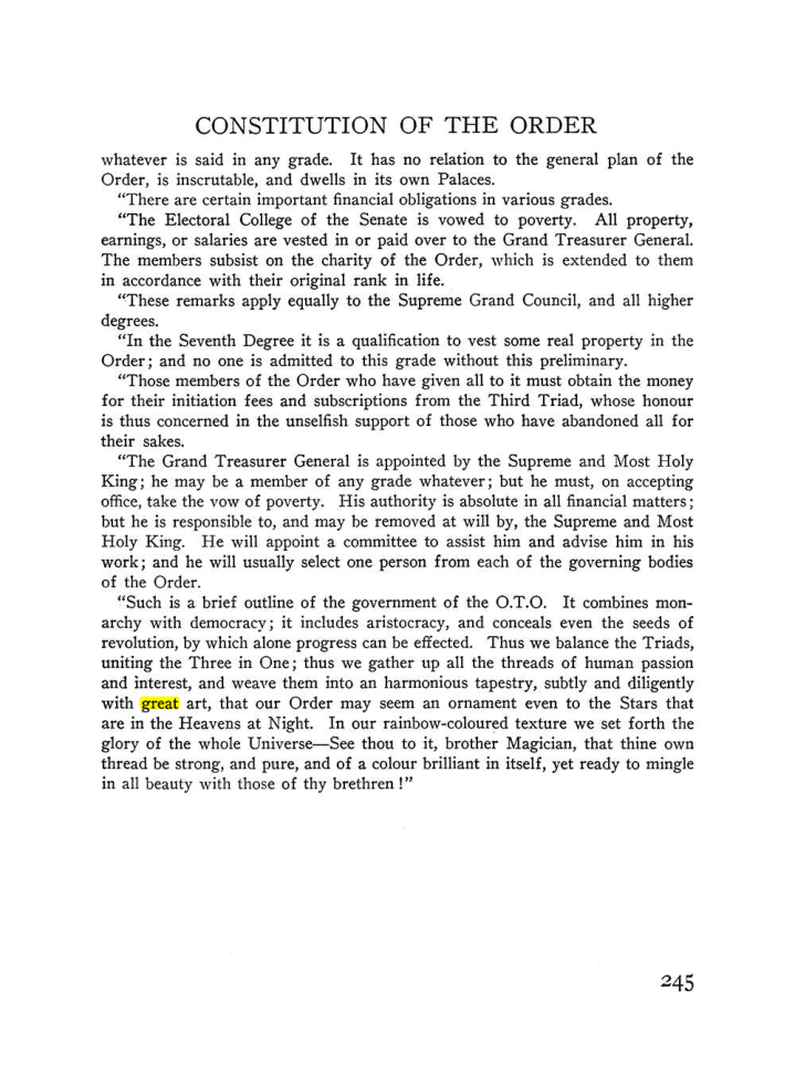 Original scan of The Equinox (Volume III, Number I), PDF page 259