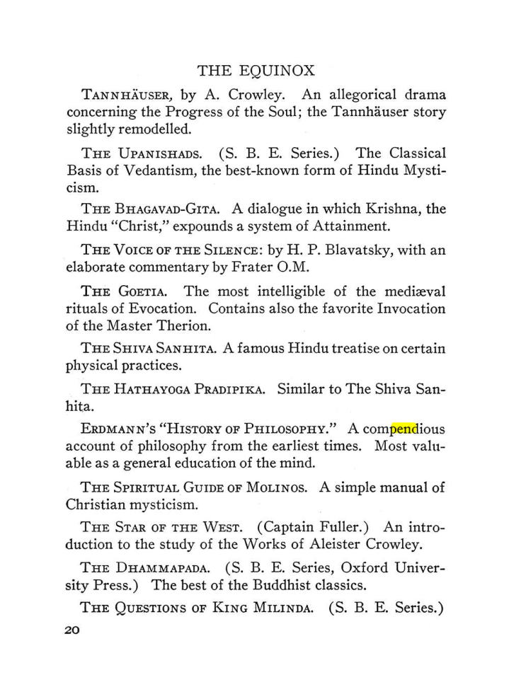 Original scan of The Equinox (Volume III, Number I), PDF page 26