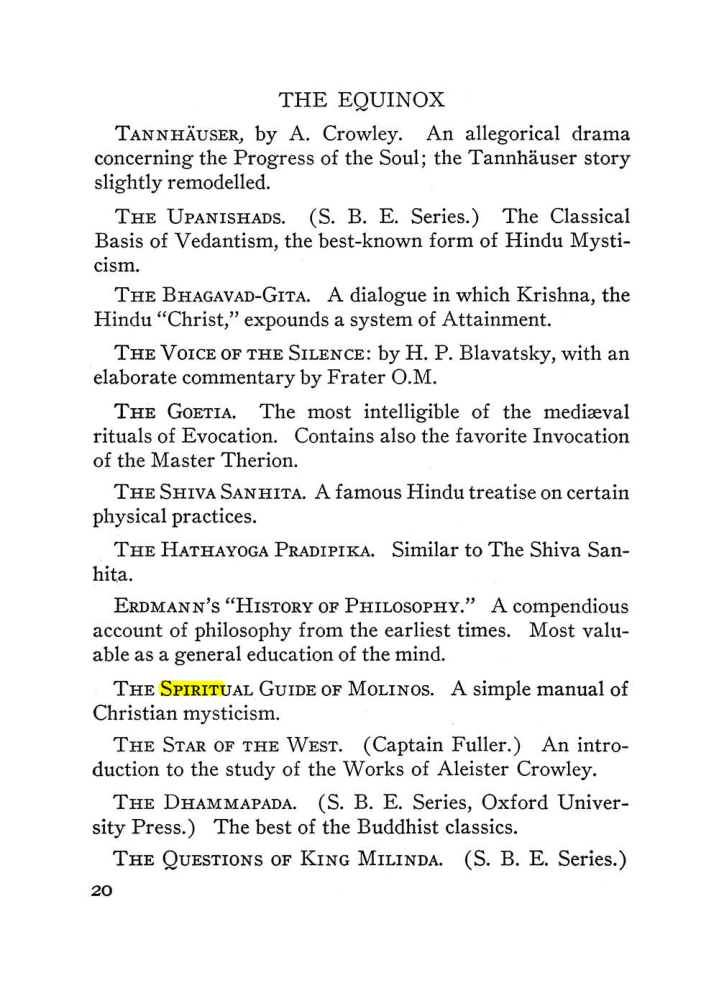 Original scan of The Equinox (Volume III, Number I), PDF page 26