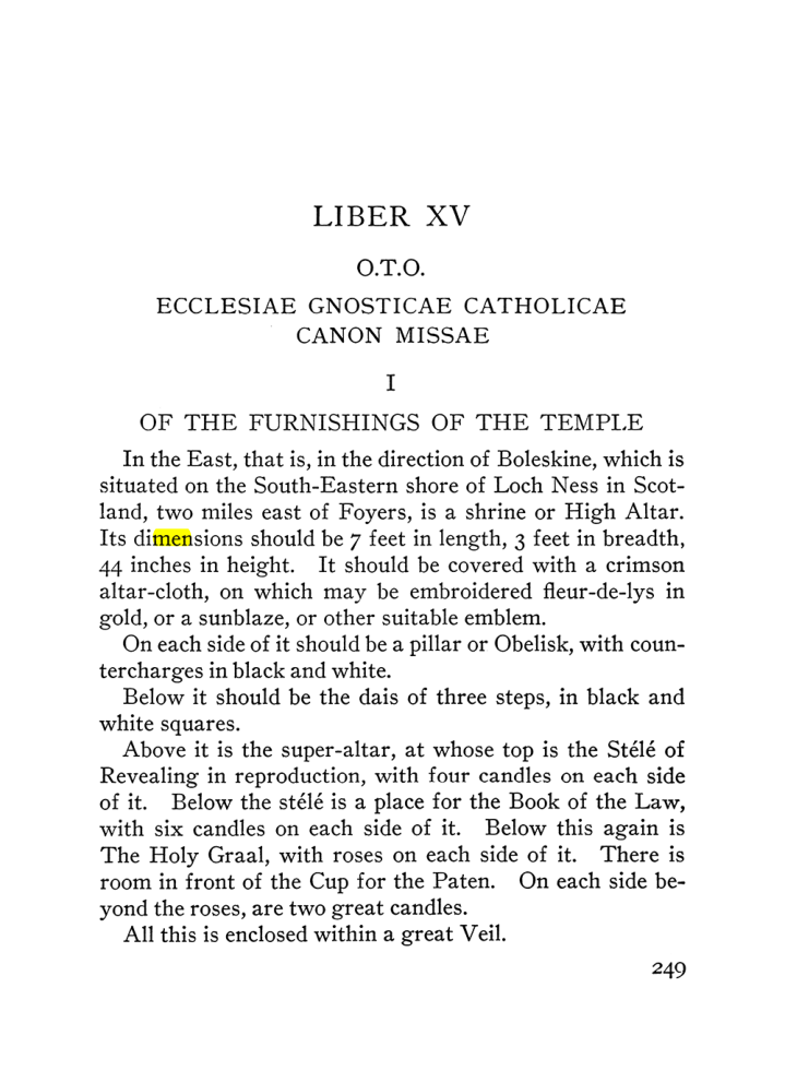 Original scan of The Equinox (Volume III, Number I), PDF page 263
