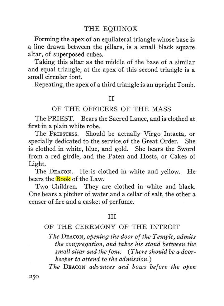 Original scan of The Equinox (Volume III, Number I), PDF page 264