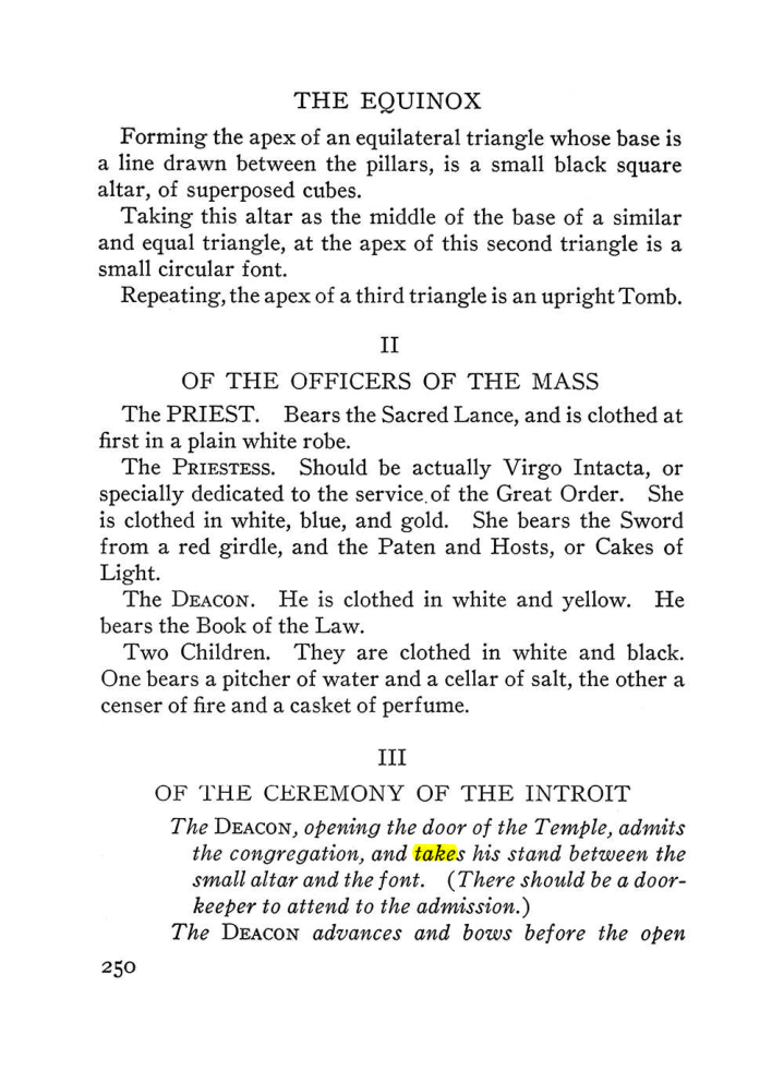 Original scan of The Equinox (Volume III, Number I), PDF page 264