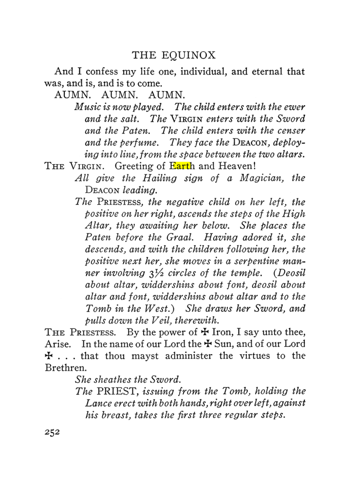 Original scan of The Equinox (Volume III, Number I), PDF page 266
