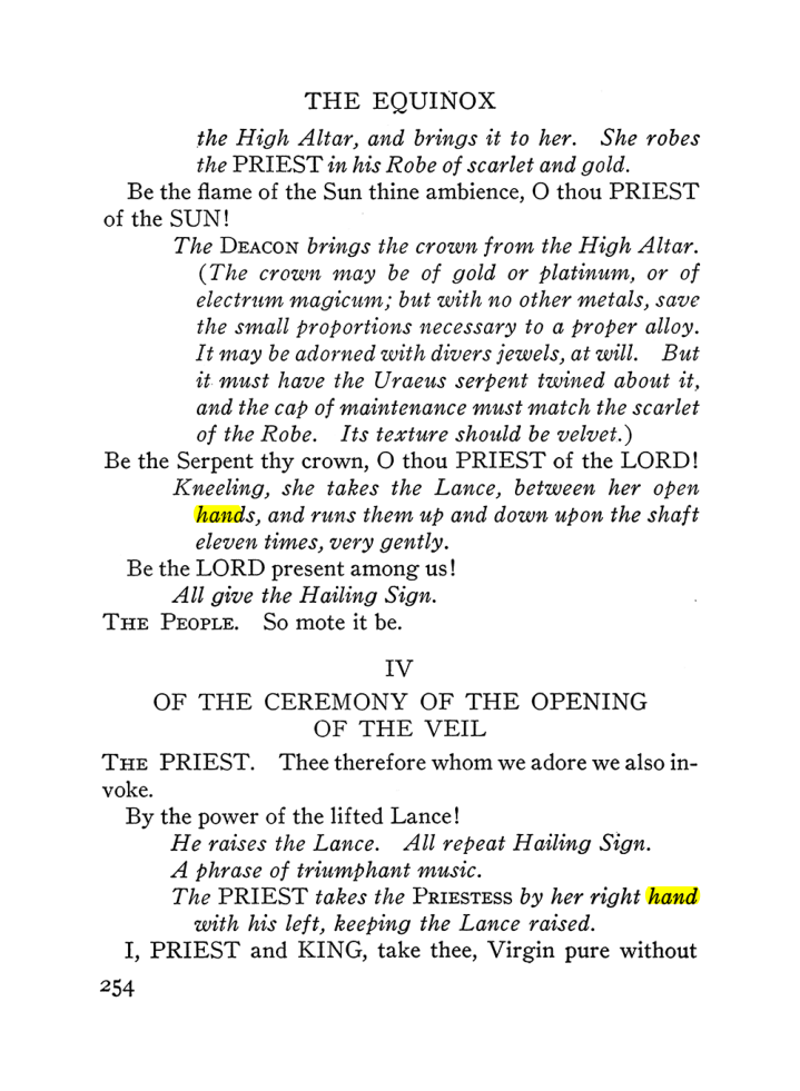 Original scan of The Equinox (Volume III, Number I), PDF page 268