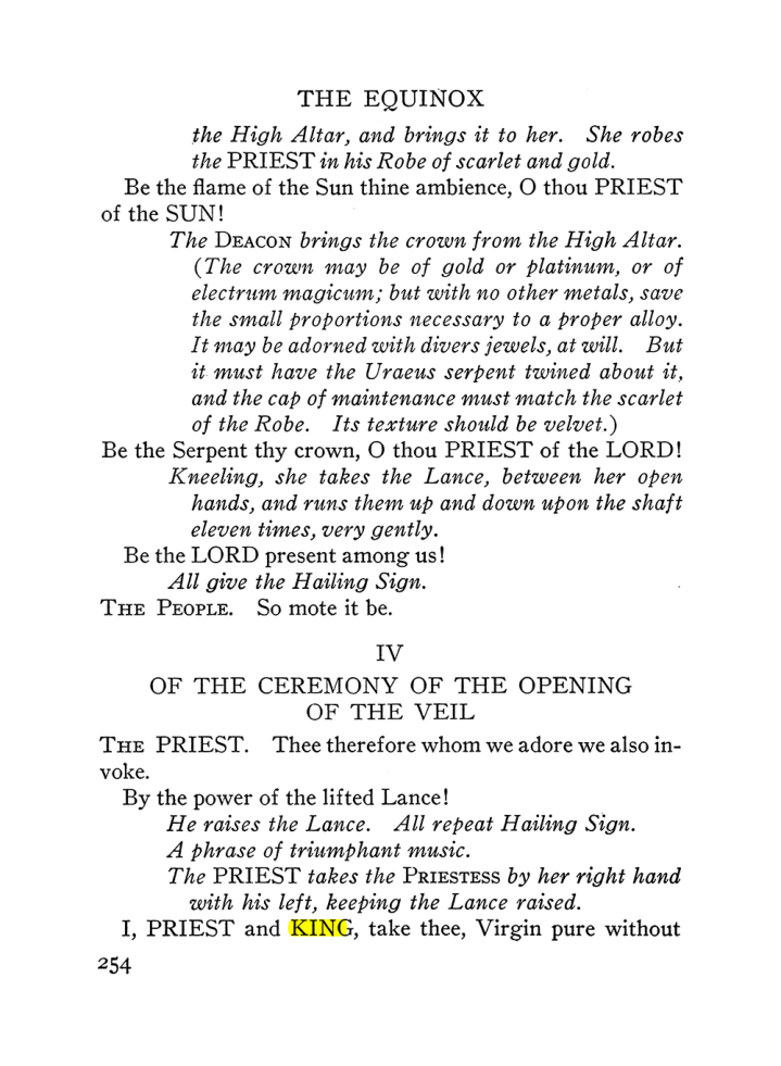 Original scan of The Equinox (Volume III, Number I), PDF page 268