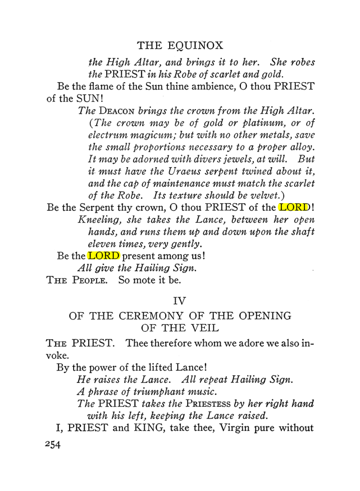 Original scan of The Equinox (Volume III, Number I), PDF page 268