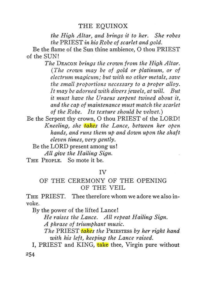 Original scan of The Equinox (Volume III, Number I), PDF page 268