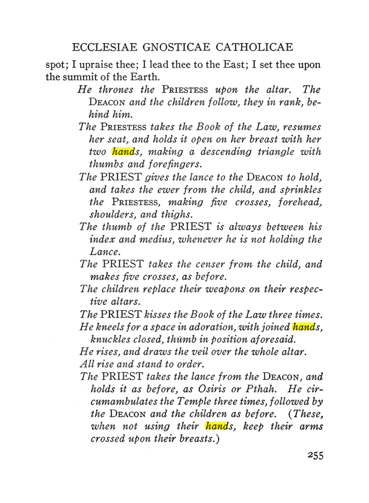 Original scan of The Equinox (Volume III, Number I), PDF page 269